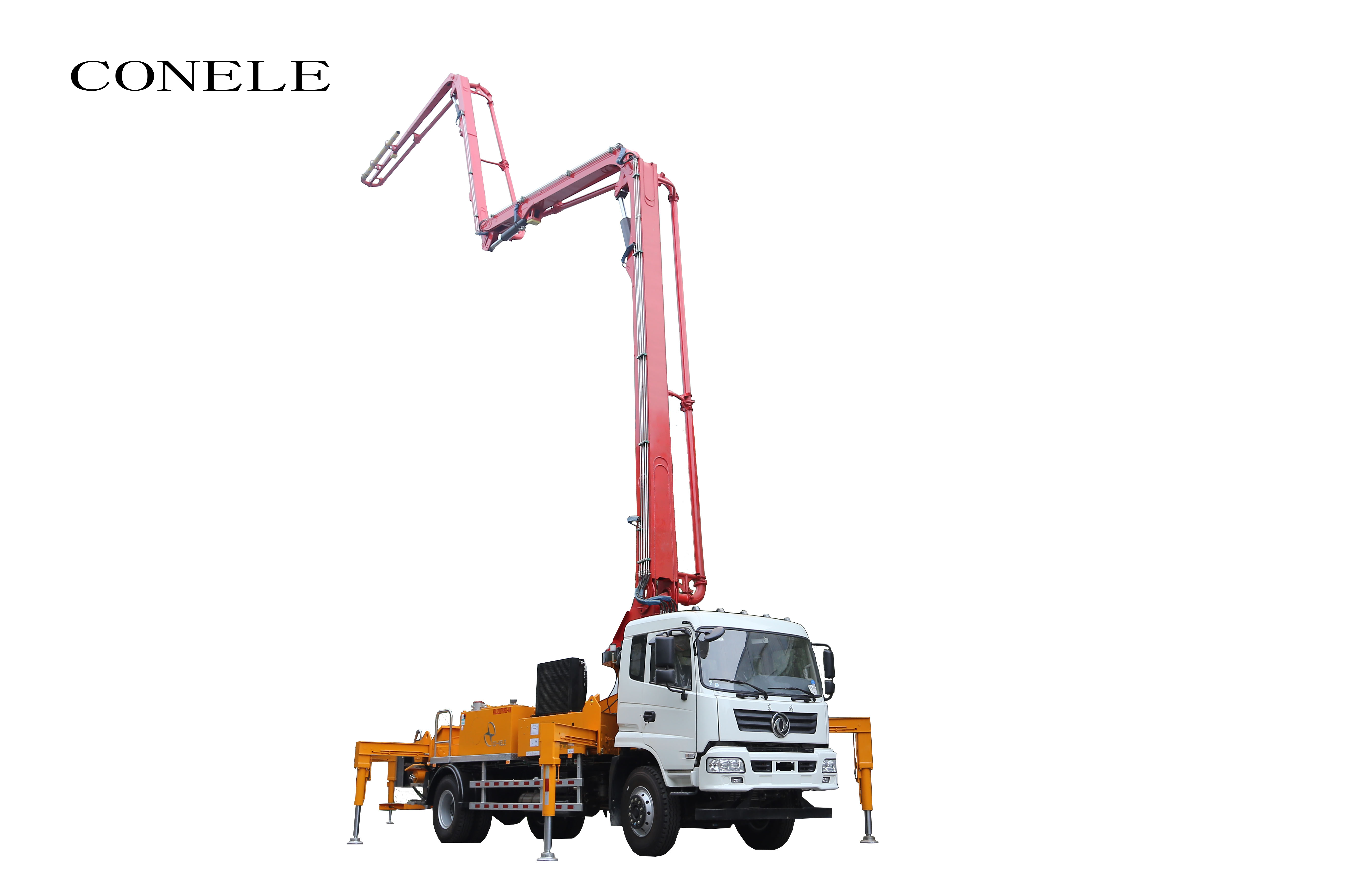 科尼樂小型混凝土泵車，天泵，小型泵車
