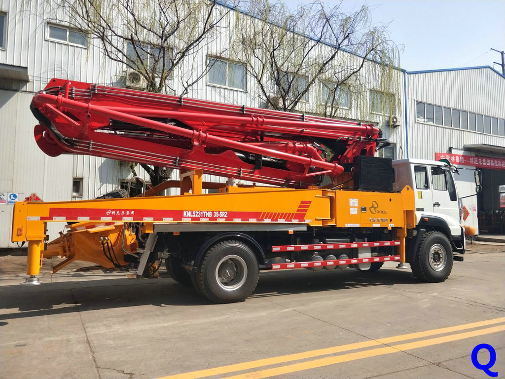 小型混凝土泵車(chē)常見(jiàn)故障及排除方式，天泵圖片