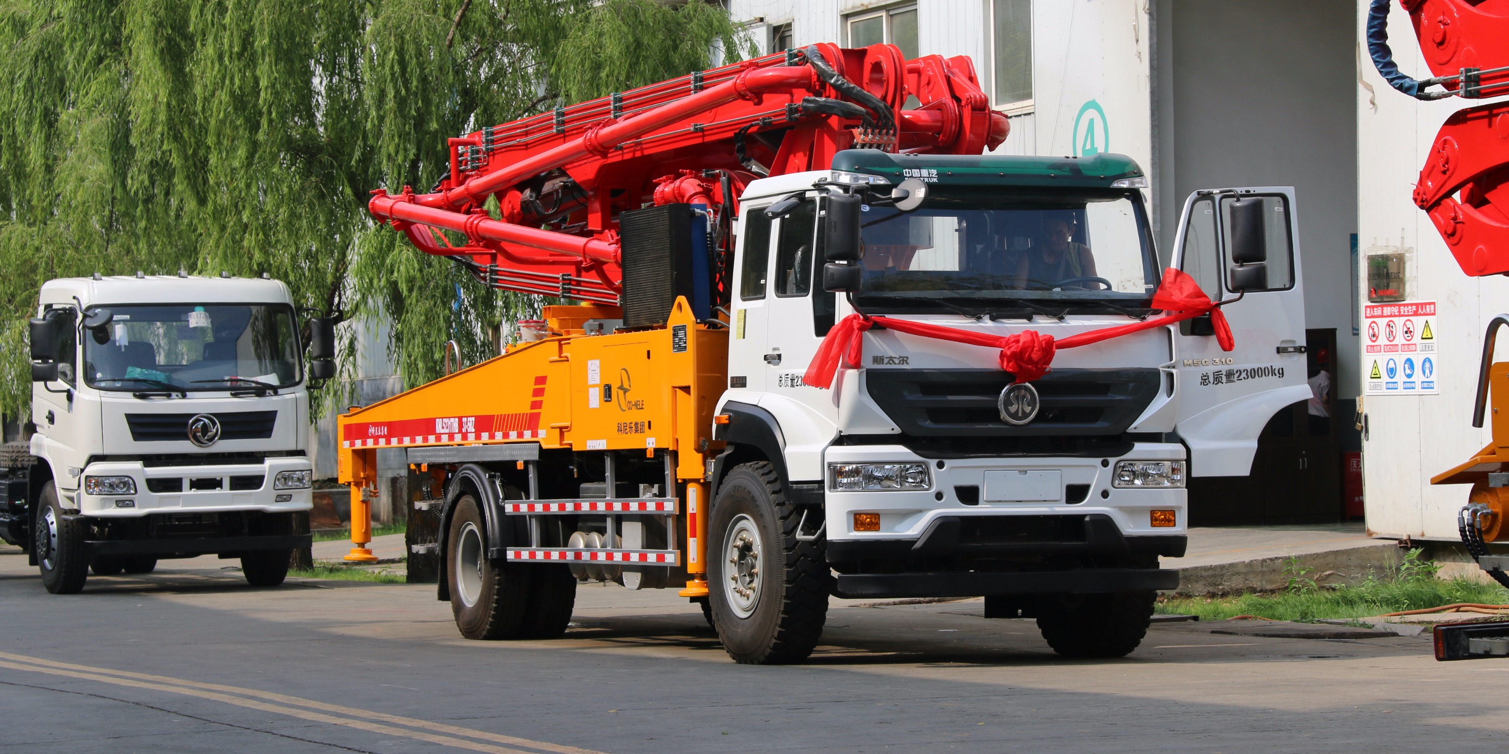 倡導(dǎo)節(jié)能環(huán)保，小型泵車先行